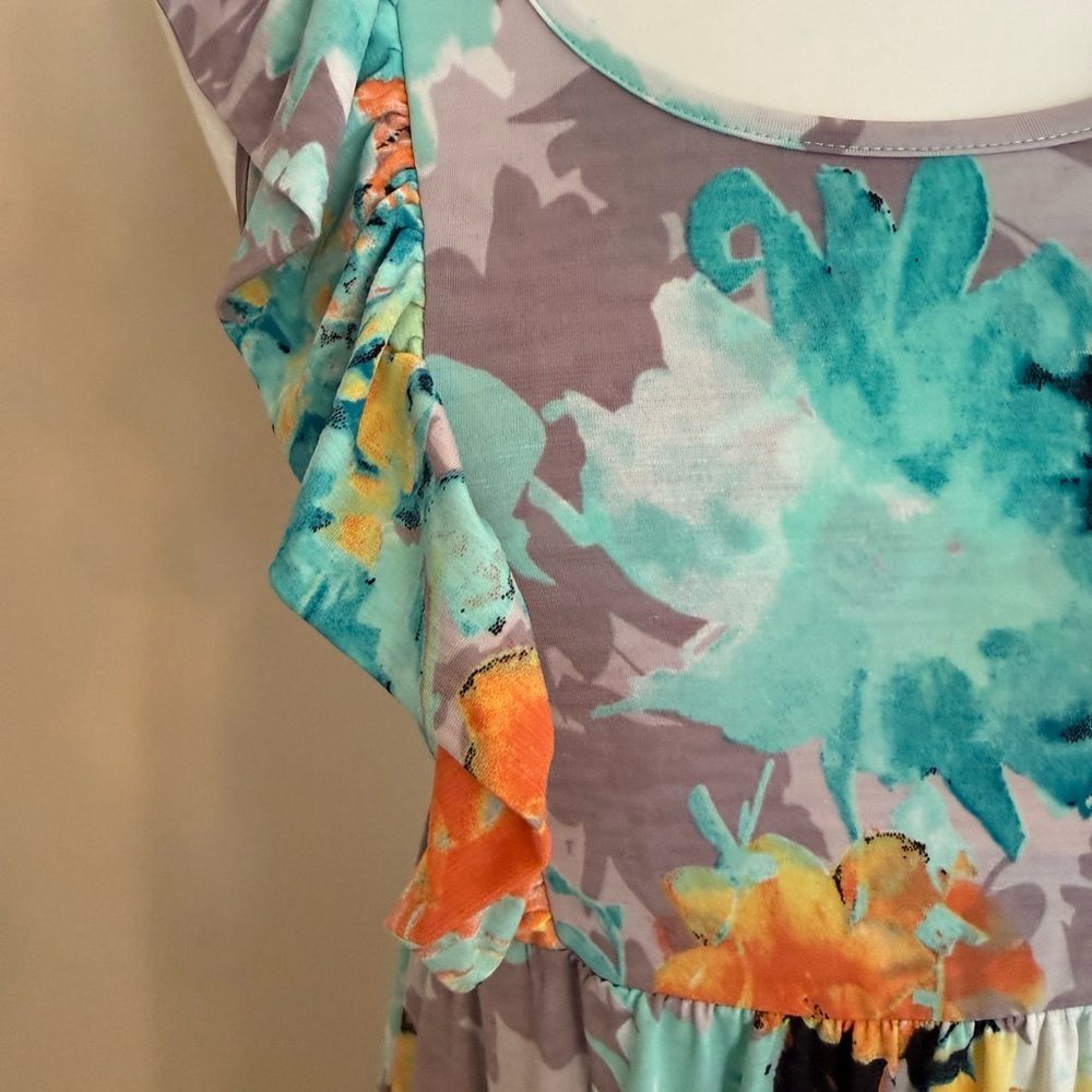 Beeson River Vibrant Floral Maxi Dress - Picture 3 of 6